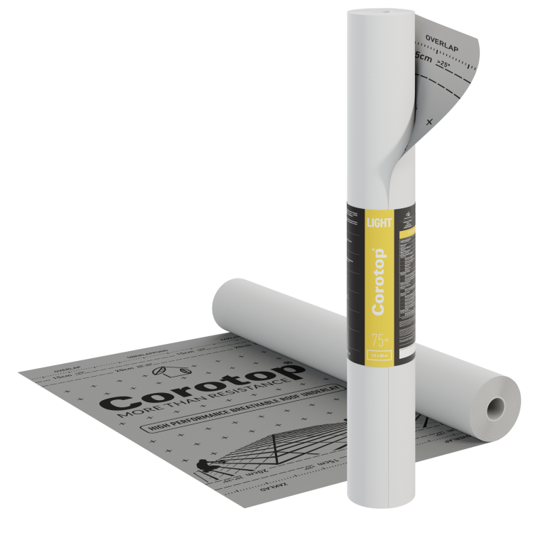 Strešná fólia Corotop LIGHT 100 g/m2 (75/m2)